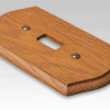 Country Medium Oak Wood - 1 Blank Wallplate - Wallplate Warehouse 701B 070686576786 1 Blank