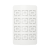 DecoPlug LED GeoSquare White Night Light - Wallplate Warehouse NL - DPGS - W 070686771440 Night Lights