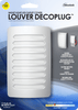 DecoPlug LED Louver Nickel Night Light - Wallplate Warehouse NL - DPLV - N 070686771433 Night Lights
