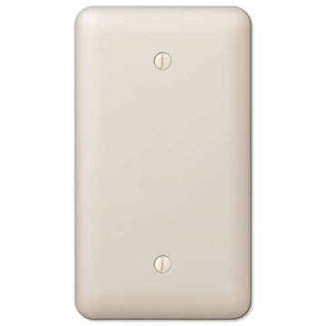 Devon Light Almond Steel - 1 Blank Wallplate - Wallplate Warehouse 935BAL 070686582633 1 Blank