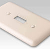 Devon Light Almond Steel - 2 Toggle / 1 Duplex Wallplate - Wallplate Warehouse 935TTDAL 070686578551 2 Toggle / 1 Duplex