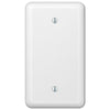 Devon White Steel - 1 Blank Wallplate - Wallplate Warehouse 935BW 070686401118 1 Blank
