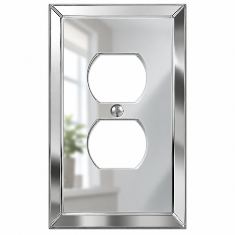 Mirror Acrylic - 1 Duplex Wallplate