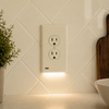 SnapPower GuideLight 2PLUS - Light Almond, Duplex