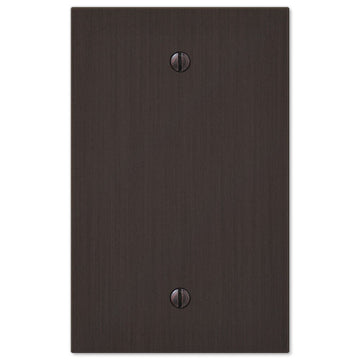 Elan Aged Bronze Cast - 1 Blank Wallplate - Wallplate Warehouse 55BDB 070686573334 1 Blank