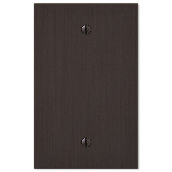 Elan Aged Bronze Cast - 1 Blank Wallplate - Wallplate Warehouse 55BDB 070686573334 1 Blank