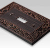 English Garden Aged Bronze Cast - 2 Duplex Wallplate - Wallplate Warehouse 43DDVB 070686567654 2 Duplex