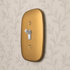 Fresno Brushed Gold - 2 Blank Wallplate