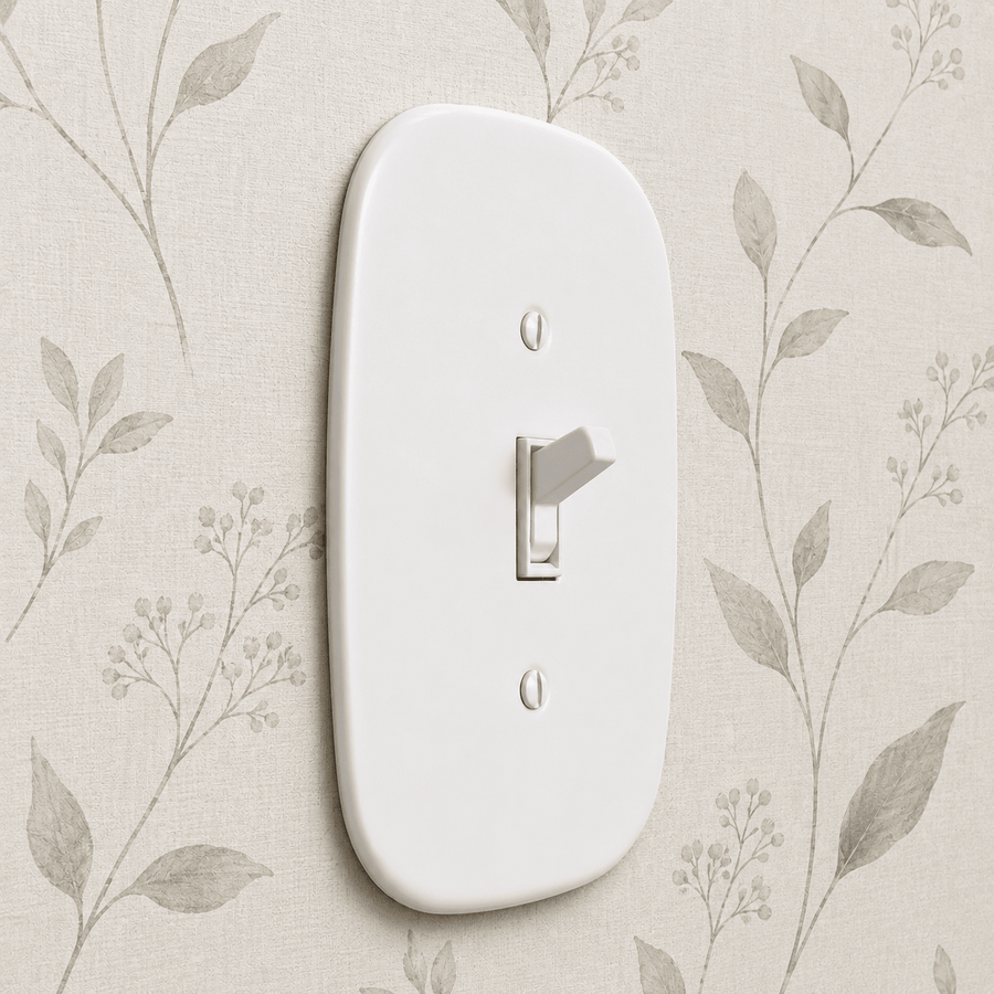 Fresno Matte White - 2 Blank Wallplate - Wallplate Warehouse 835BBW  2 Blank