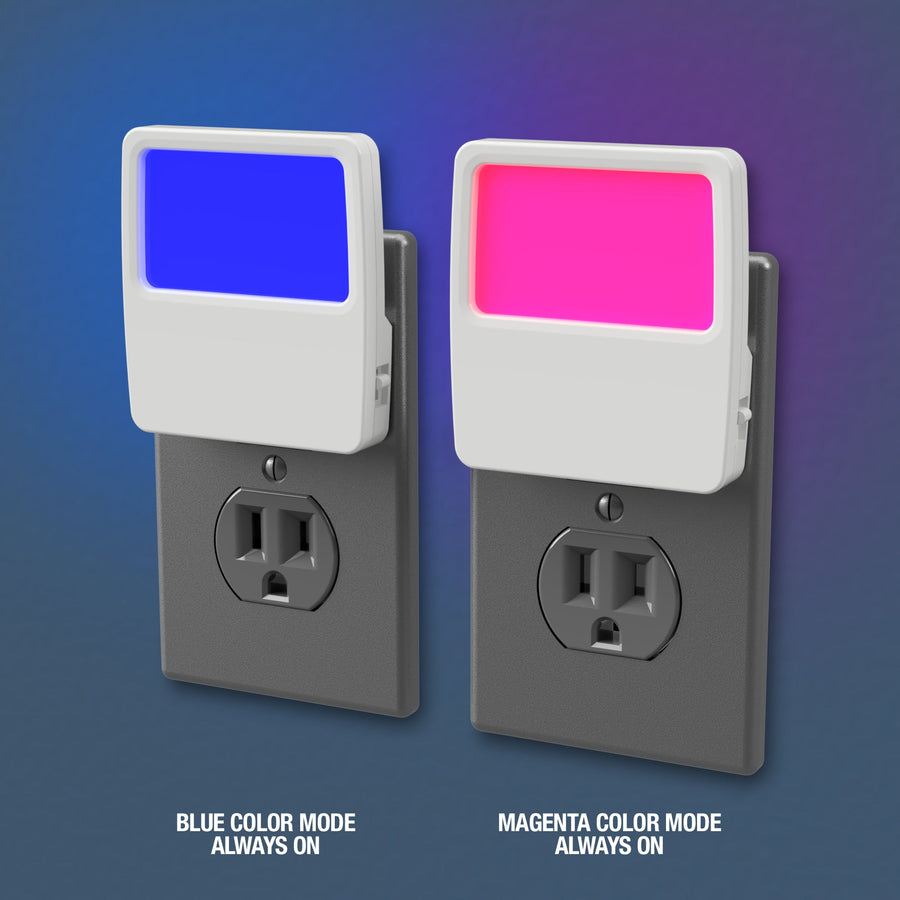 Glow LED Always - On Two Color Night Light - 2 Pack - Wallplate Warehouse NL - GLOW - 2 070686771570 Night Lights