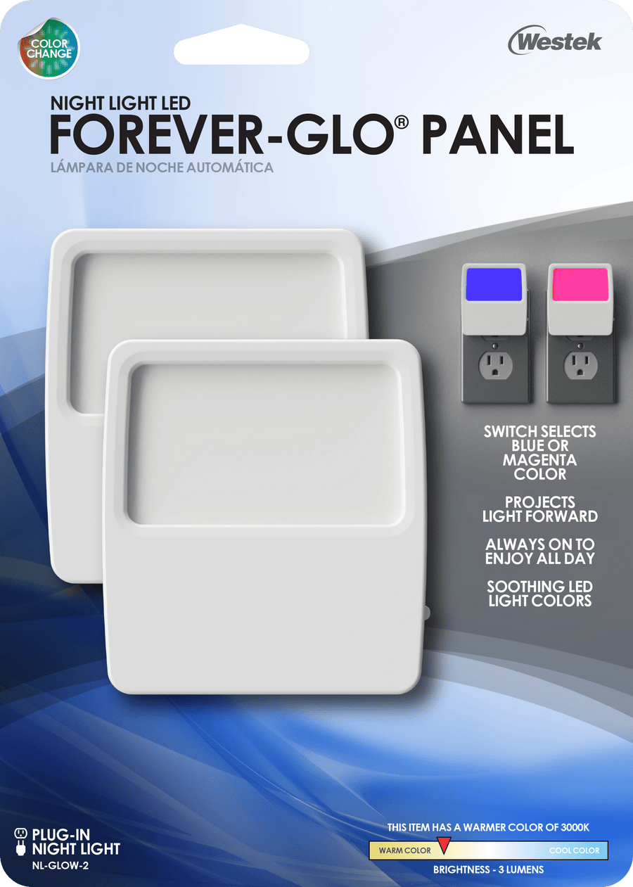 Glow LED Always - On Two Color Night Light - 2 Pack - Wallplate Warehouse NL - GLOW - 2 070686771570 Night Lights