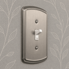 Irvine Brushed Nickel Steel - 2 Toggle/1 Duplex Wallplate