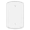 Irvine Matte White - 1 Blank Wallplate - Wallplate Warehouse 158B-W 70686024959 1 Blank