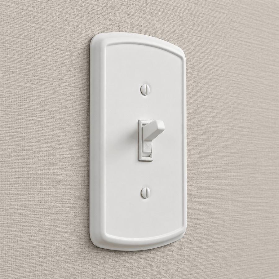 Irvine Matte White - 1 Blank Wallplate - Wallplate Warehouse 158B-W 70686024959 1 Blank