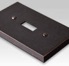 Manhattan Aged Bronze Cast - 1 Phone Jack Wallplate - Wallplate Warehouse 68PHDB 070686581308 Phone Jacks