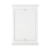 Mantel White Composite - 1 Blank Wallplate - Wallplate Warehouse 15BW 070686016589 1 Blank