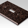 Momfort Aged Bronze Cast - 1 Duplex Wallplate - Wallplate Warehouse 73DDB 070686585900 1 Duplex