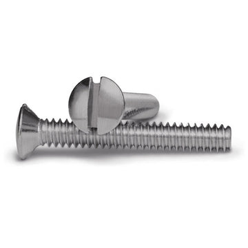 Nickel 1 Inch Wallplate Screws - 10 Pack - Wallplate Warehouse PSLN 070686582527 Screws