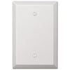 Oversized White Steel - 1 Blank Wallplate - Wallplate Warehouse 463BW 070686572498 1 Blank