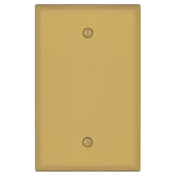 Oxford Brushed Gold - 1 Blank Wallplate - Wallplate Warehouse 173B-BG 70686026403 1 Blank