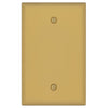 Oxford Brushed Gold - 1 Blank Wallplate - Wallplate Warehouse 173B-BG 70686026403 1 Blank