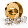 Polished Brass Cast - Dimmer Knob