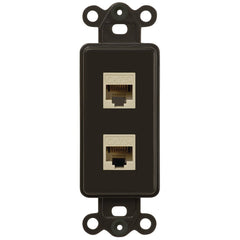 Rocker Insert Brown - 2 Data Jack