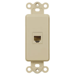 Rocker Insert Ivory - 1 Phone Jack