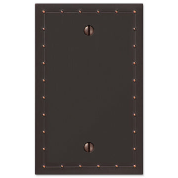 Rosa Aged Bronze Cast - 1 Blank Wallplate - Wallplate Warehouse 50BDB 070686578810 1 Blank