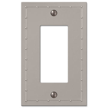 Rosa Satin Nickel Cast - 1 Rocker Wallplate - Wallplate Warehouse 50RN 070686578711 1 Rocker