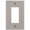 Rosa Satin Nickel Cast - 1 Rocker Wallplate - Wallplate Warehouse 50RN 070686578711 1 Rocker