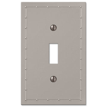 Rosa Satin Nickel Cast - 1 Toggle Wallplate - Wallplate Warehouse 50TN 070686578698 1 Toggle