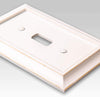 Savannah Distressed White Wood - 2 Duplex Wallplate - Wallplate Warehouse 4040DDDW 070686577141 2 Duplex