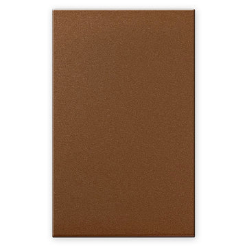 Screwless Copper - 1 Blank Wallplate - Wallplate Warehouse WP1-C-BLK 811671025885 1 Blank