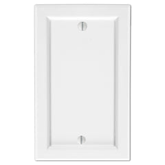 Shaker White Composite - 1 Blank Wallplate