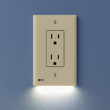 SnapPower GuideLight 2PLUS - Ivory, Decor - Wallplate Warehouse 01 - O1GL - CIV - SP20 851322008799 1 Rocker
