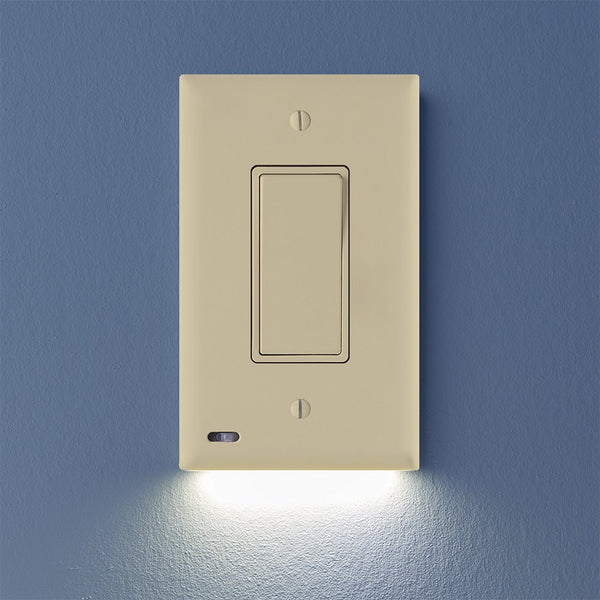 SnapPower Switchlight - 1 Rocker, Ivory - Wallplate Warehouse 01 - SPLG - 100 - RKIV 851322008829 1 Rocker
