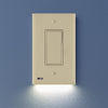 SnapPower Switchlight - 1 Rocker, Ivory - Wallplate Warehouse 01 - SPLG - 100 - RKIV 851322008829 1 Rocker