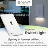 SnapPower Switchlight - 1 Toggle, Ivory - Wallplate Warehouse 01 - SPLG - 100 - TGIV 851322008812 1 Toggle