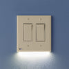 SnapPower Switchlight - 2 Rocker, Ivory - Wallplate Warehouse 01 - S2SW - KIV - SP10 - 4 851322008744 2 Rocker