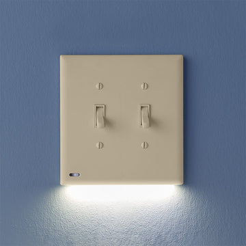SnapPower Switchlight - 2 Toggle, Ivory - Wallplate Warehouse 01 - S2SW - TIV - SP10 - 4 851322008737 2 Toggle