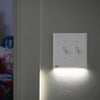 SnapPower Switchlight - 2 Toggle, Light Almond - Wallplate Warehouse 01 - S2SW - TLA - SP10 - 4 851322008485 2 Toggle