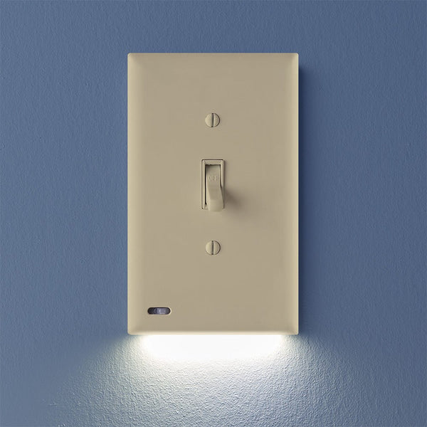SnapPower Switchlight 3 & 4 Way - 1 Toggle, Ivory - Wallplate Warehouse 01 - S1SW - TIV - SP20 - 4 850033353686 1 Toggle