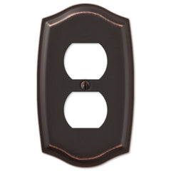 Sonoma Aged Bronze Steel - 1 Duplex Wallplate