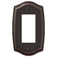 Sonoma Aged Bronze Steel - 1 Rocker Wallplate