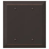 Steps Aged Bronze Cast - 2 Blank Wallplate - Wallplate Warehouse 84BBVB - B 070686020630 2 Blank